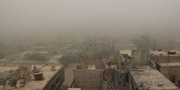 Kum fırtınasını Allah gönderdi!