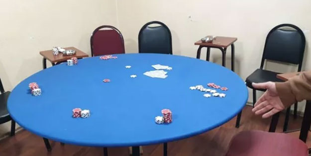 Kumar oynayan 16 kişiye 55 bin lira ceza