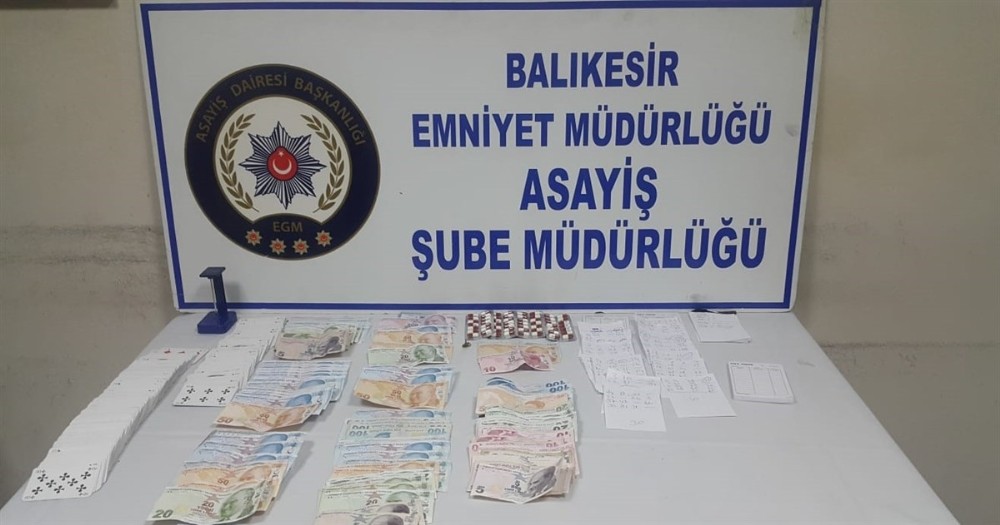 Kumar oynayan 9 kişi yakalandı 