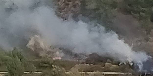 Kumluca'da çıkan yangın söndürüldü