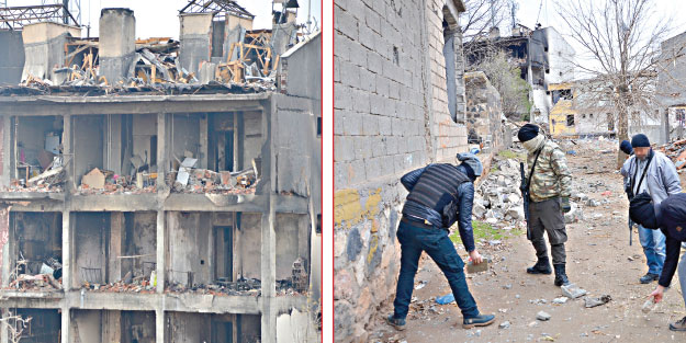 Kundaktaki bebeği katlettiler