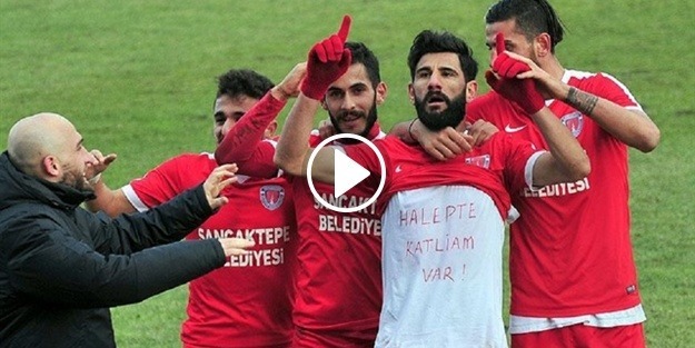 Kupa maçında 'Halep' mesajı!