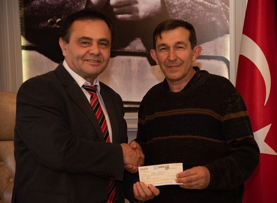 Küplüspor’dan Başkan Şahin’e ziyaret 