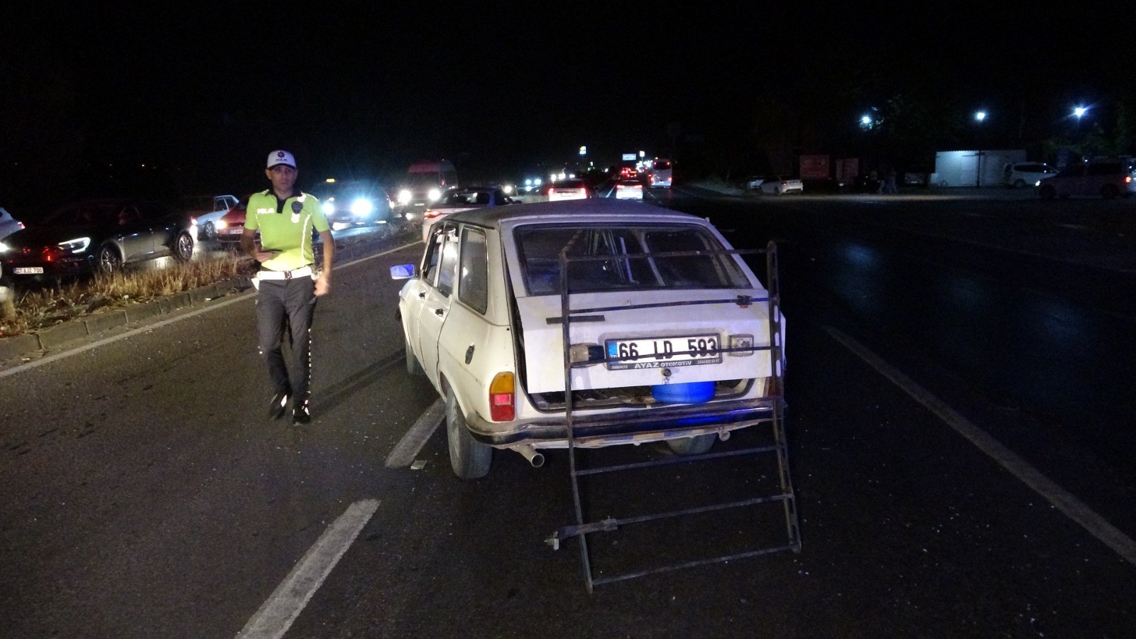 Kural ihlali kaza yaptırdı