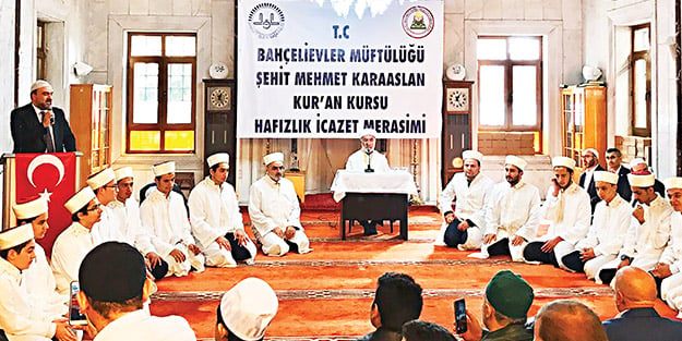 Kur’an bülbülleri icazetlerini aldı