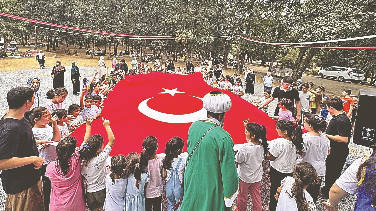 Kur’an bülbülleri piknikte eğlendi