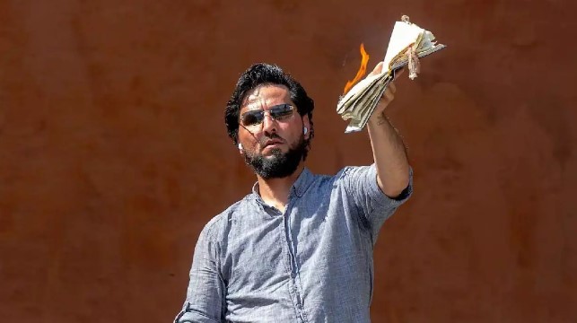 Kur'an-ı Kerim yakan Momika'ya ödül gibi muamele! Serbest bırakıldı!