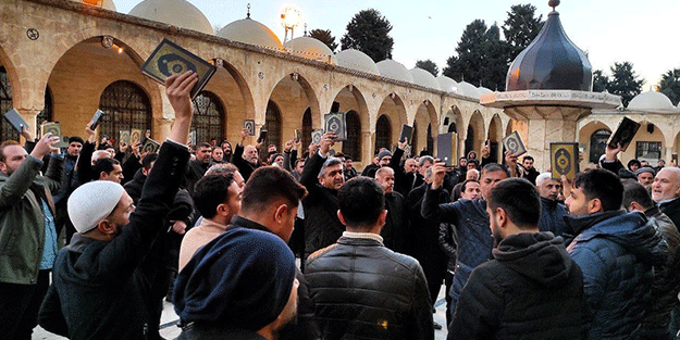 Kur'an-ı Kerim yakılmasına Şanlıurfa’dan sert tepki