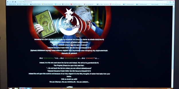 Kur'an-ı Kerim'e hakaret etti hacklendi