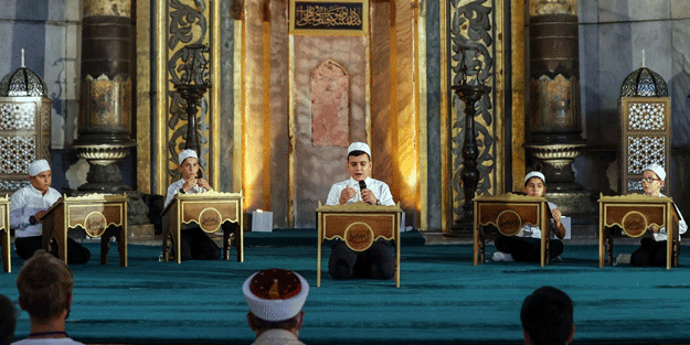 Kur'an kursları doldu taştı