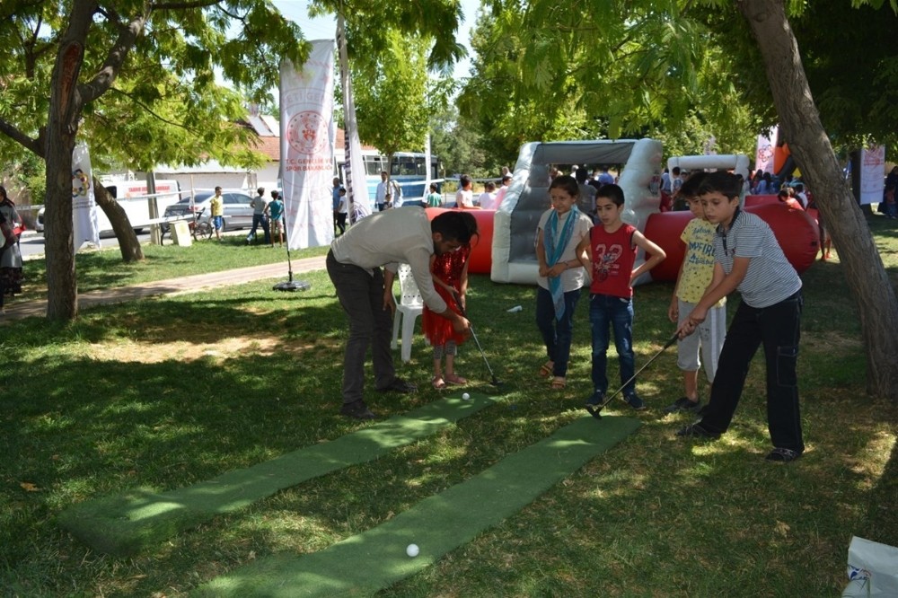 Kuran kursu öğrencileri için sportif etkinlikler 