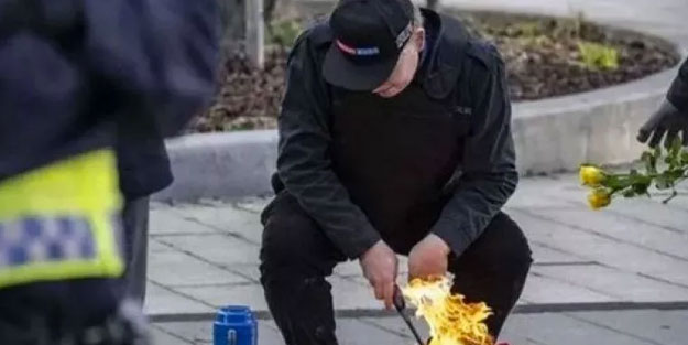 Kalleşlik yanıtsız kalmadı! Danimarkalı alçağa şok