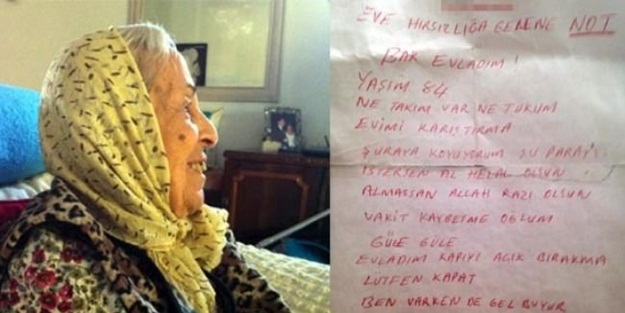 Kuran'ın arasından çıkan notla şaşkına döndüler