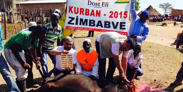 Kurban bereketi yeryüzüne yayıldı