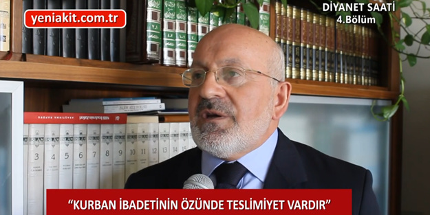"Kurban ibadeti, Allah'a teslimiyetin nişanesidir"