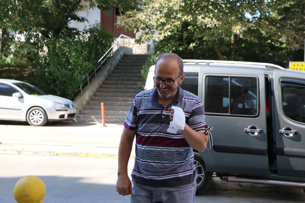 Kurban keserken kendini kesenler hastaneye akın etti 