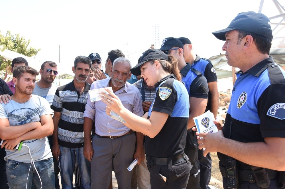 Kurban satış yerlerinde sahte para uyarısı 