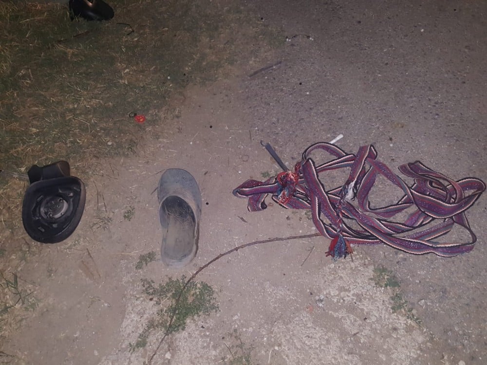 Kurbanlıklarını almaya giden yayalara otomobil çarptı: 1’i ağır 2 yaralı 