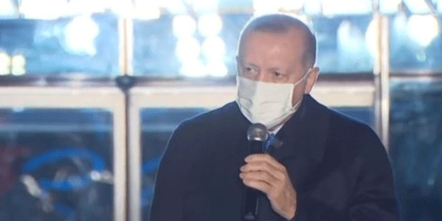 Kurdeleyi Erdoğan kesti: Buranın sesini dünya duymalı