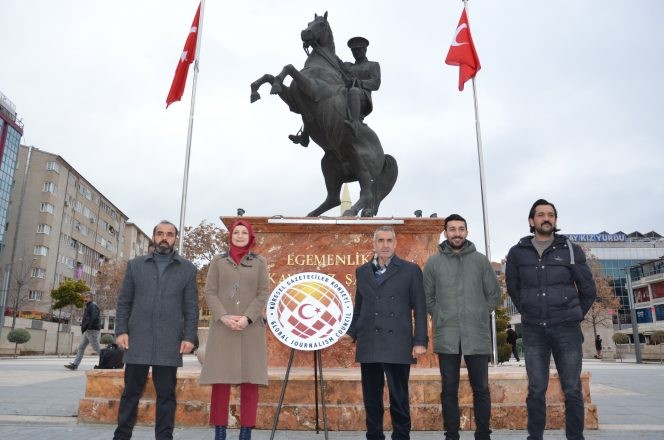 Küresel Gazeteciler Konseyi Kırşehir Temsilcisi Yanık, 