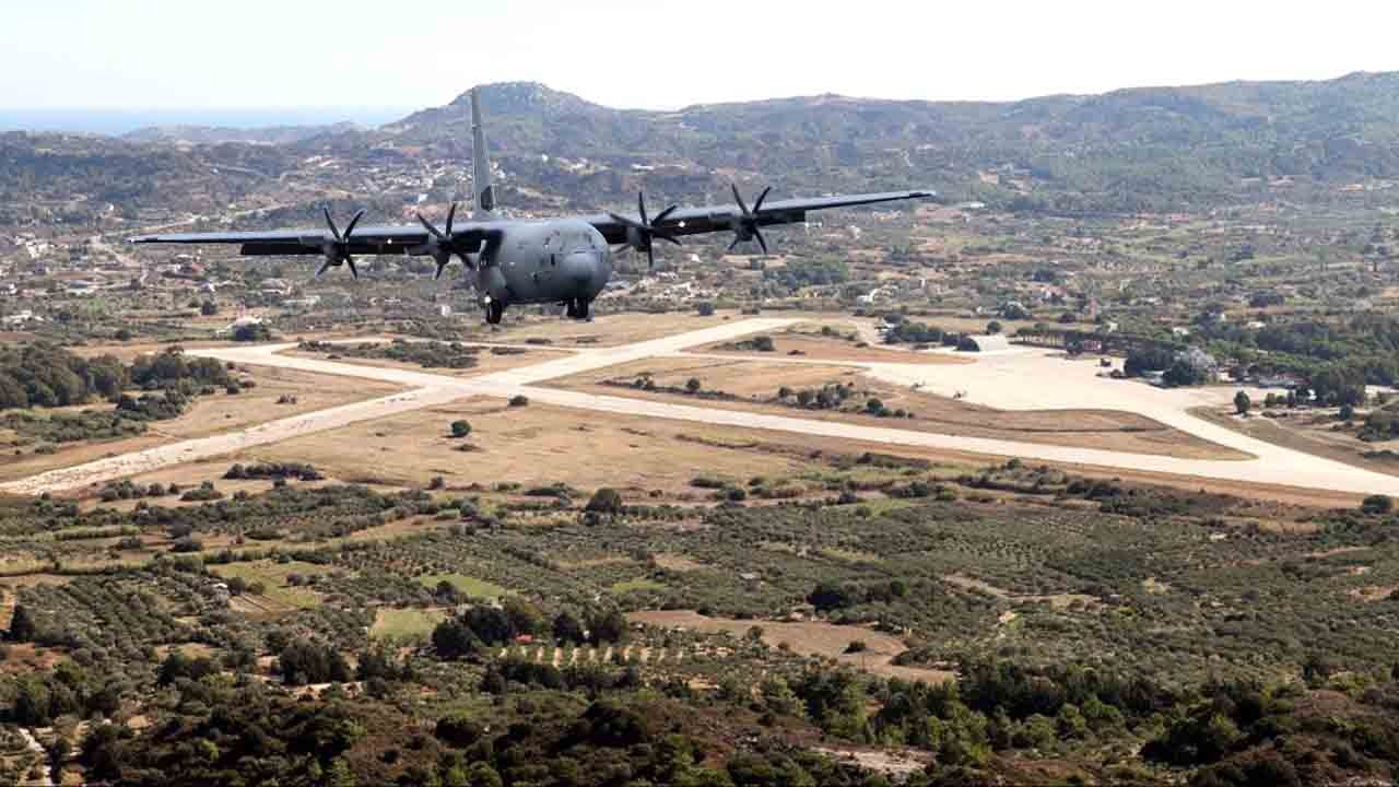 Küresel haydut Ege’nin statüsünü de bozdu! ABD savaş uçakları Rodos Havaalanını kullanıyor!
