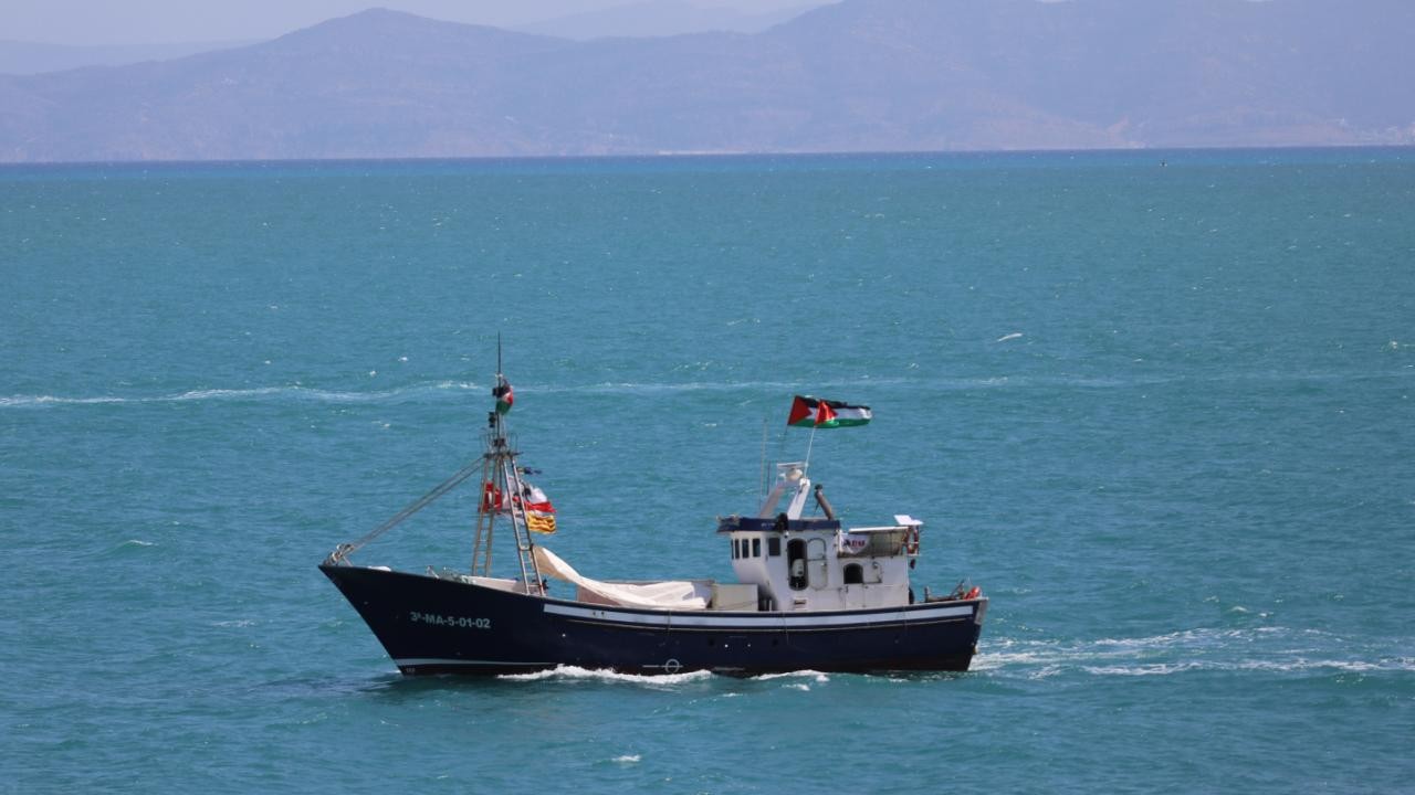Küresel Sumud Filosu'ndaki "Marinette" Gemisi Tek Başına Yola Devam Ediyor