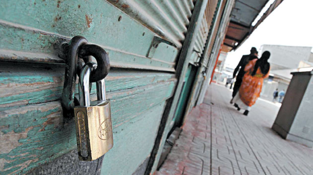 Kürt esnaf mitinge hazırlanıyor