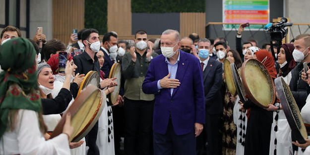 'Kürt gençlerinin Cumhurbaşkanı'yla buluşmasındaki coşku..'