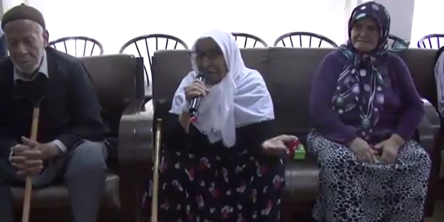 Kürt nineden Erdoğan'a beste