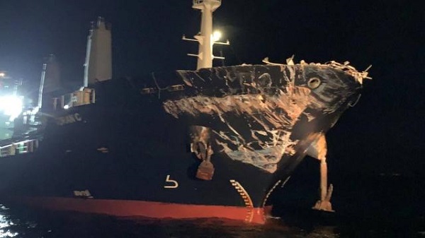 Kurtarma çalışmaları sürüyor! Ahırkapı’da iki gemi çarpıştı