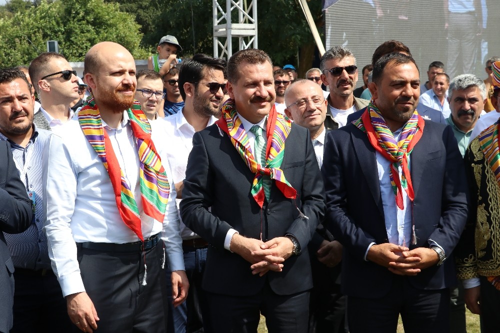 Kurtdere güreşlerinde Bilal Erdoğan sürprizi 