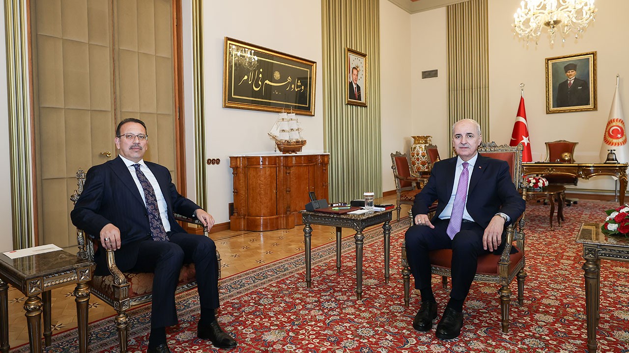 Kurtulmuş, Sayıştay Başkanı ile görüştü