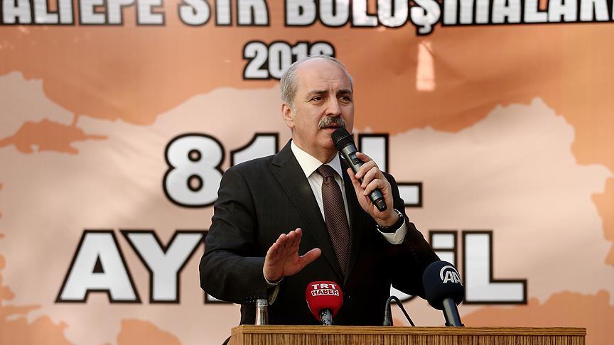 Kurtulmuş: Terör örgütlerinin iyisi kötüsü olmaz