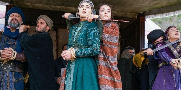 Kuruluş Osman dizisi adeta güç gösterisi yaptı!