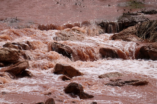 Kuruma noktasına gelmişti ama... Fablum Çayı'nın son hali görüntülendi