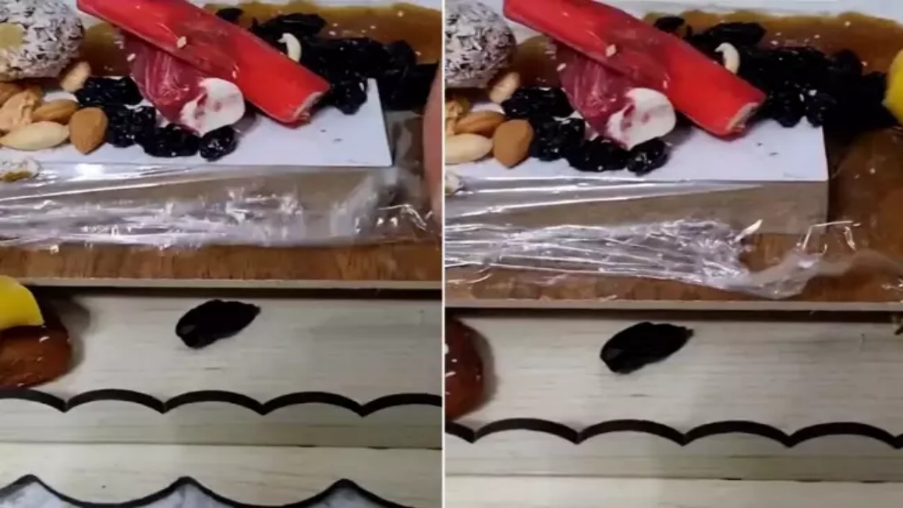 Kuruyemiş paketini açan vatandaş şoke oldu! Görünce biz utandık