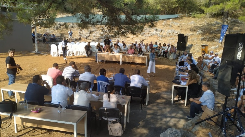 Kuşadası Belediye Meclisi, 12 İyon şehir devletinin başkenti Panionion’da toplandı 