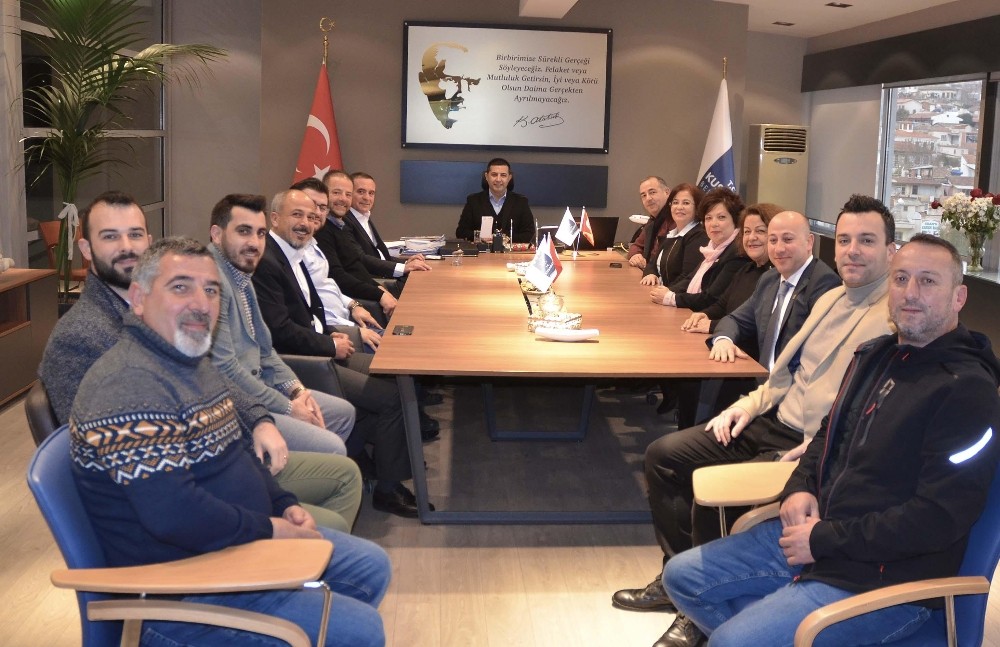 Kuşadası CHP’den Başkan Günel’e ziyaret 