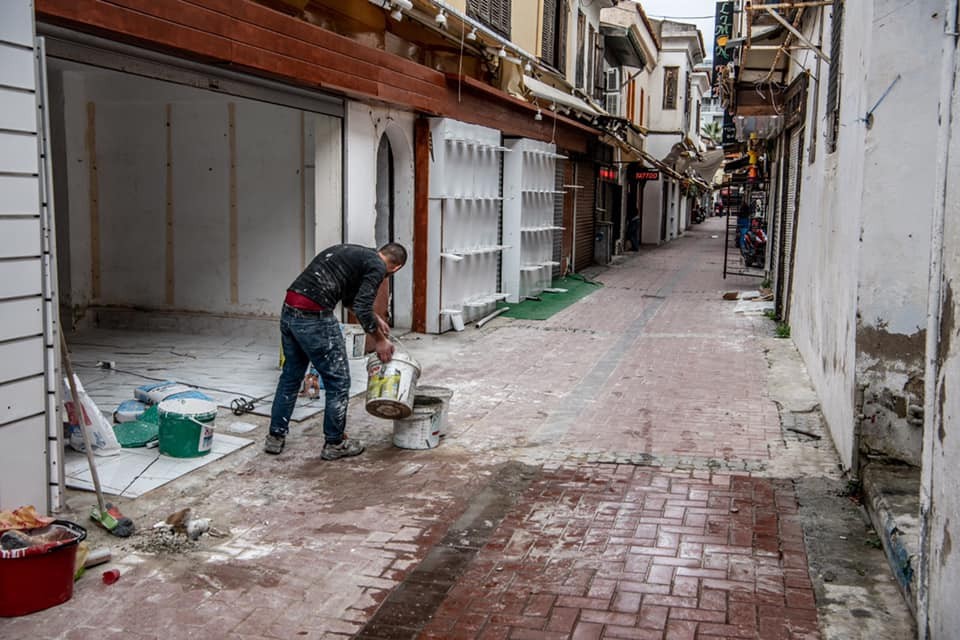 Kuşadası esnafından yeni sezon hazırlığı 