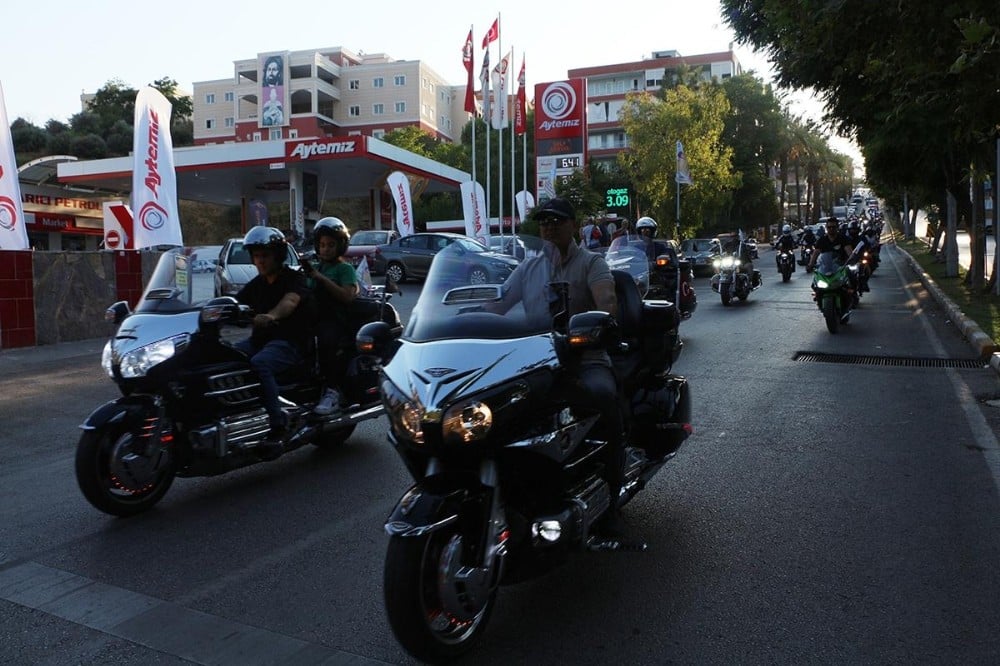 Kuşadası motosiklet karnavalı devam ediyor 