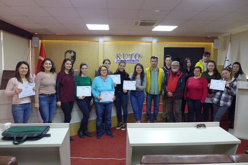 Kuşadası Ticaret Odası’nda ileri seviye excel kursu düzenlendi 