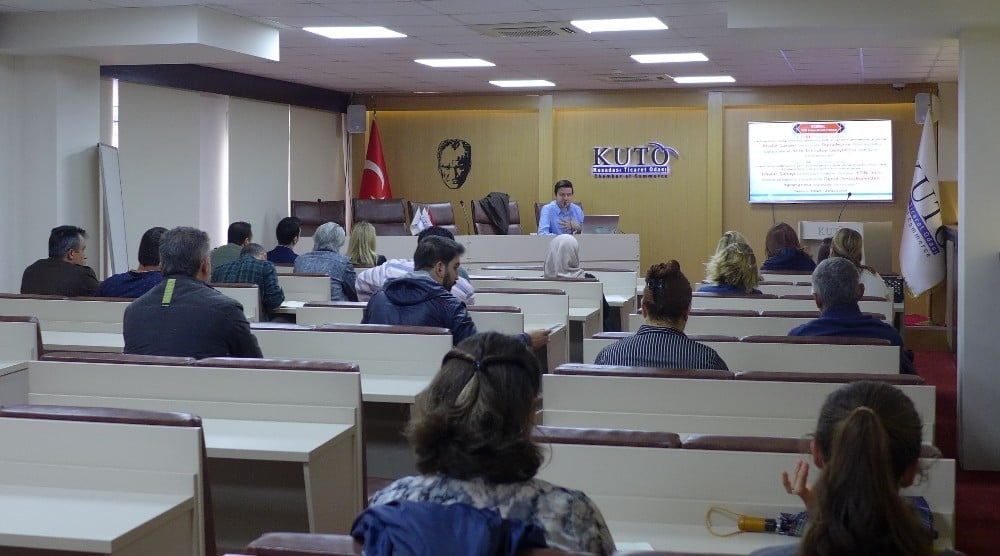 Kuşadası Ticaret Odası’nda KOSGEB Destekleri bilgilendirme toplantısı yapıldı 