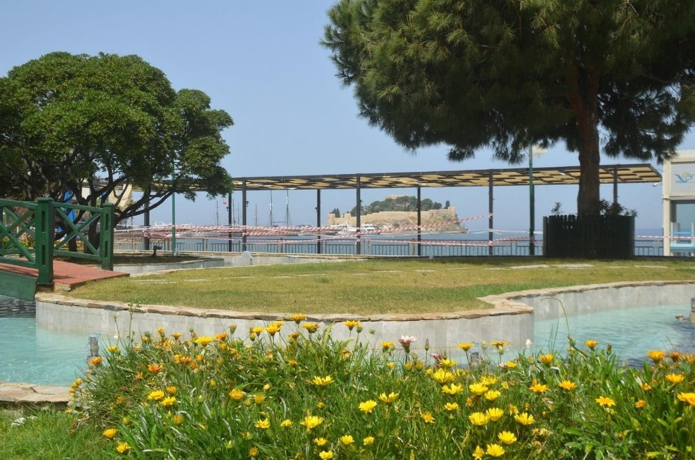 Kuşadası’na bir yılda 14 bin 250 metrekare yeşil alan kazandırıldı 
