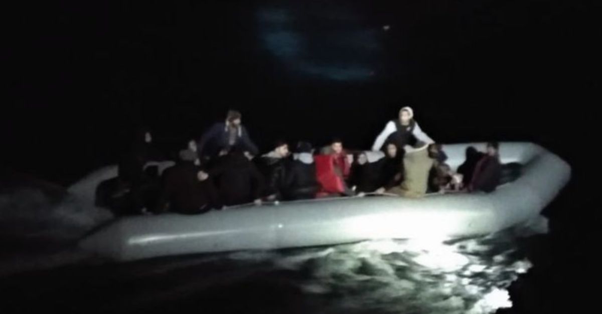 Kuşadası’nda 34 kaçak göçmen yakalandı