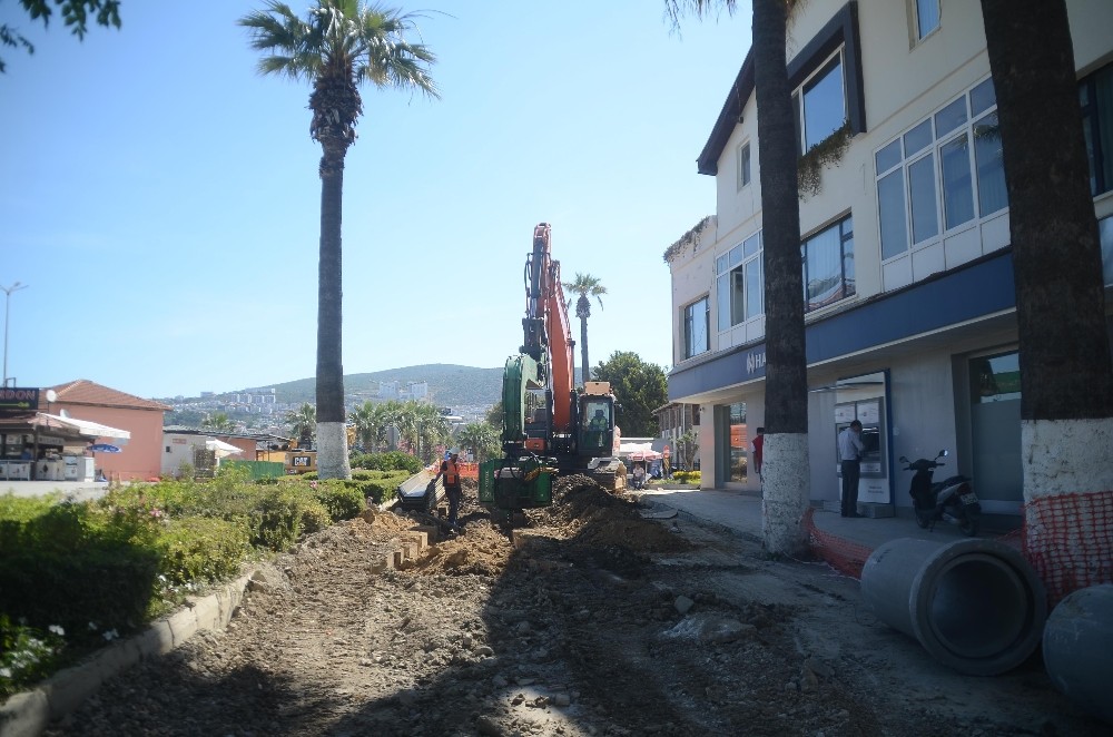 Kuşadası’nda altyapı seferberliği başladı 