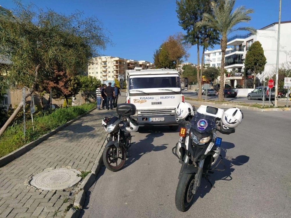 Kuşadası’nda geri dönüşüm atıklarını kaçak toplayanlara zabıtadan operasyon 