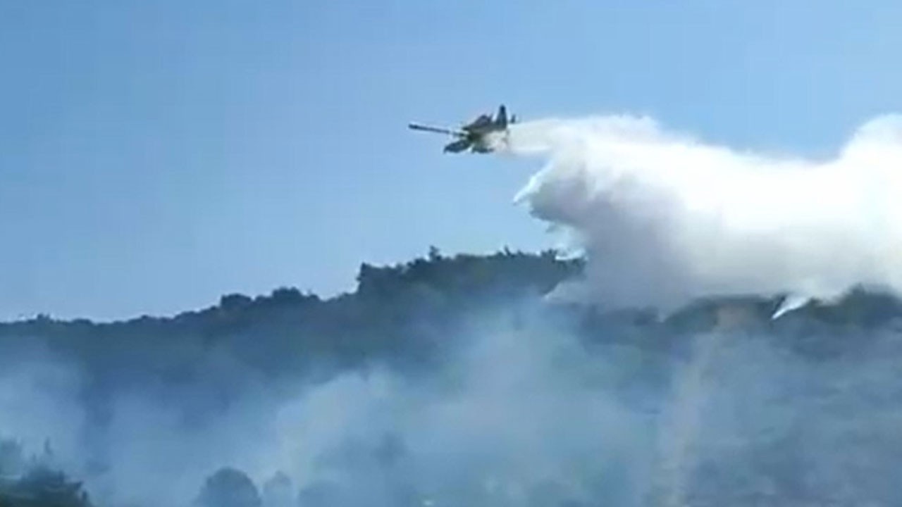 Kuşadası’nda korkutan yangın