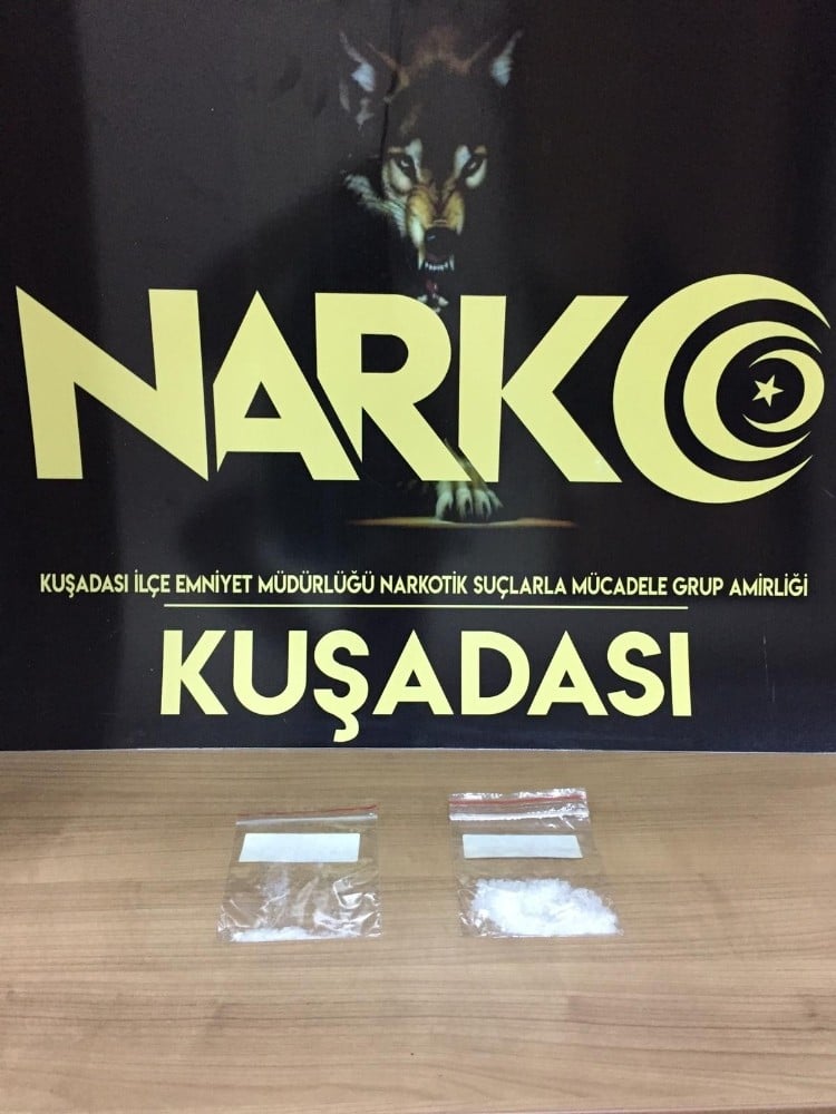 Kuşadası’nda uyuşturucu operasyonu 