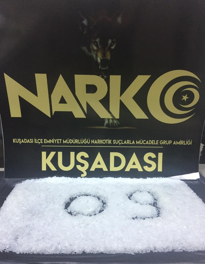 Kuşadası’nda uyuşturucu operasyonu 