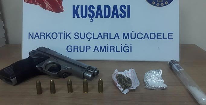 Kuşadası'nda uyuşturucu operasyonu: 2 kişi gözaltında